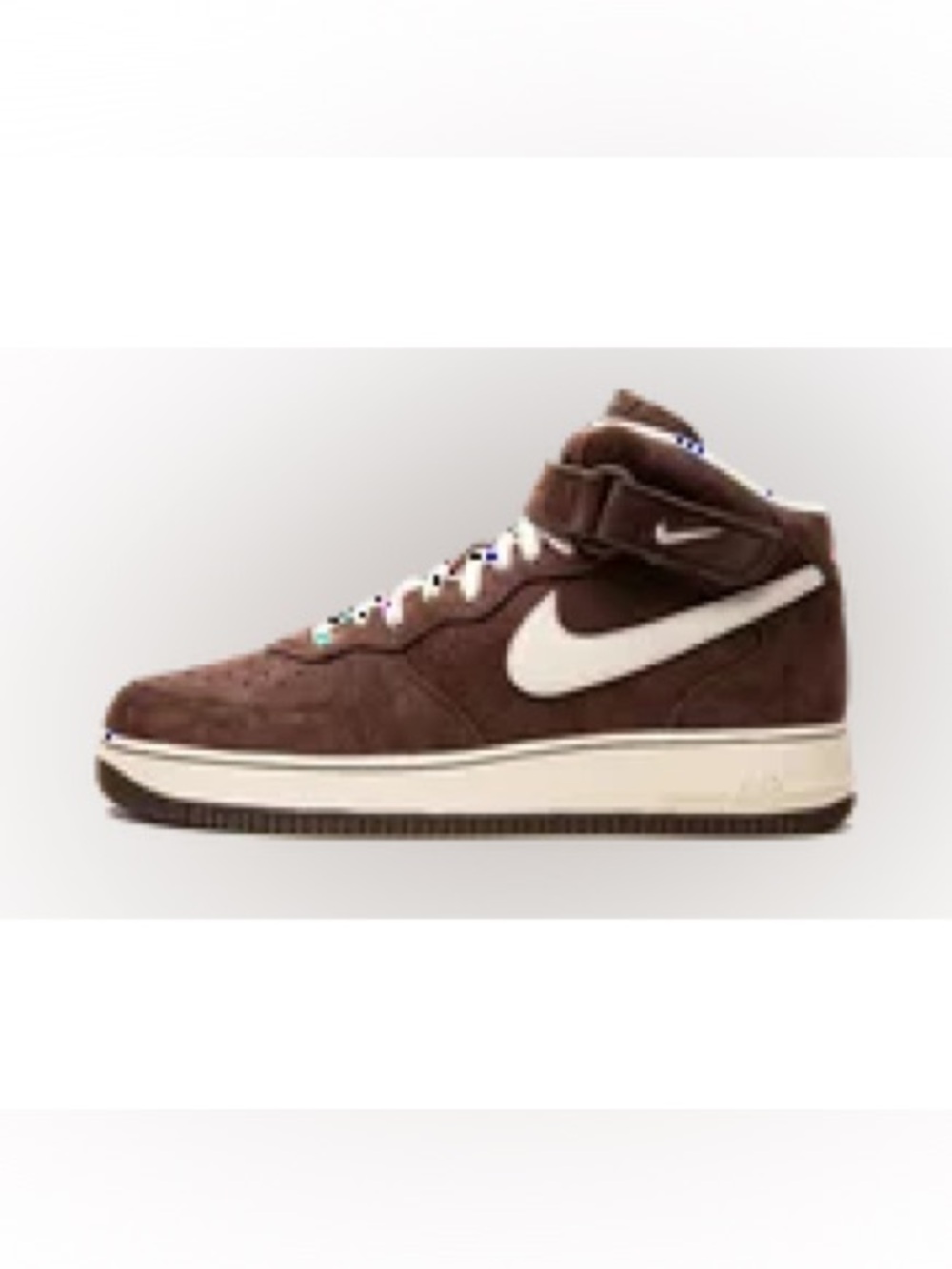 Nike Brown Suede Mid-Top Air Force 1